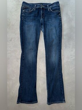 Silver Jeans Dark Blue Slim Boot Jeans 31X33